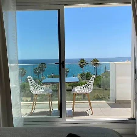 Deluxe Sea View Apartment With A Swimming Pool Benalmádena Exterior photo